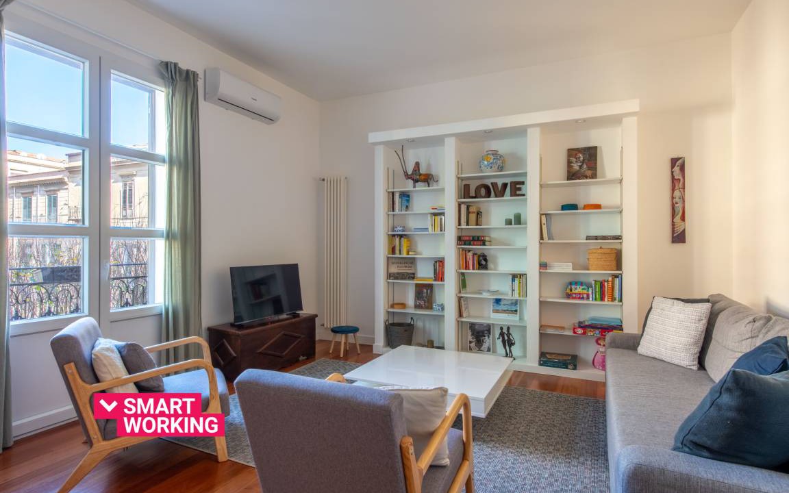 Ruggero Settimo Apartment | 90 m² Apartment ∙ 2 bedrooms ∙ 4 guests