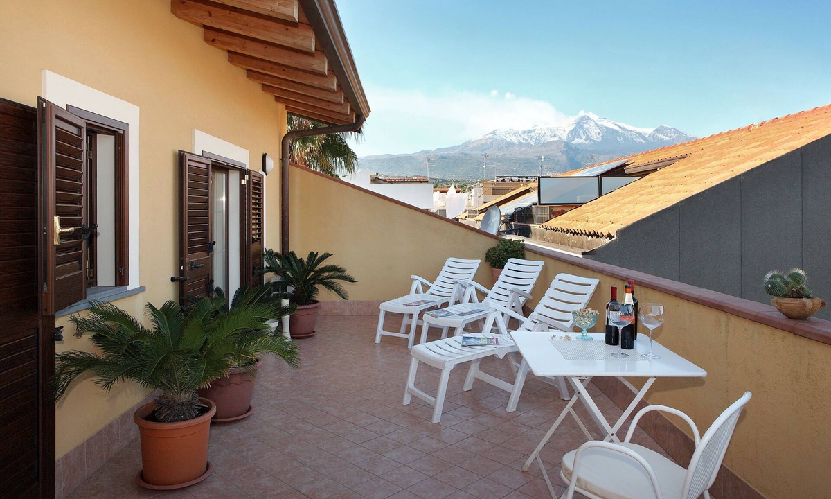 Stazzo Apartment | Adriana Sicily House Etna & Sea check in 24H air conditioner