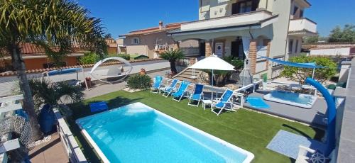 Anzio Apartment | Alloggio del Pescatore e Alloggio del Marinaio con Piscina Palestra Jacuzzi Sauna - All Inclusive