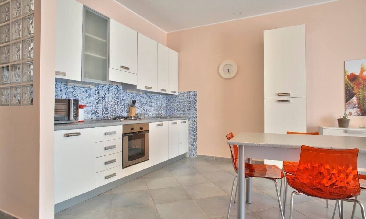 Capo d'Orlando Apartment | Arancio - 2-bedroom apartment with large panoramic sea view terrace and pool in the garden