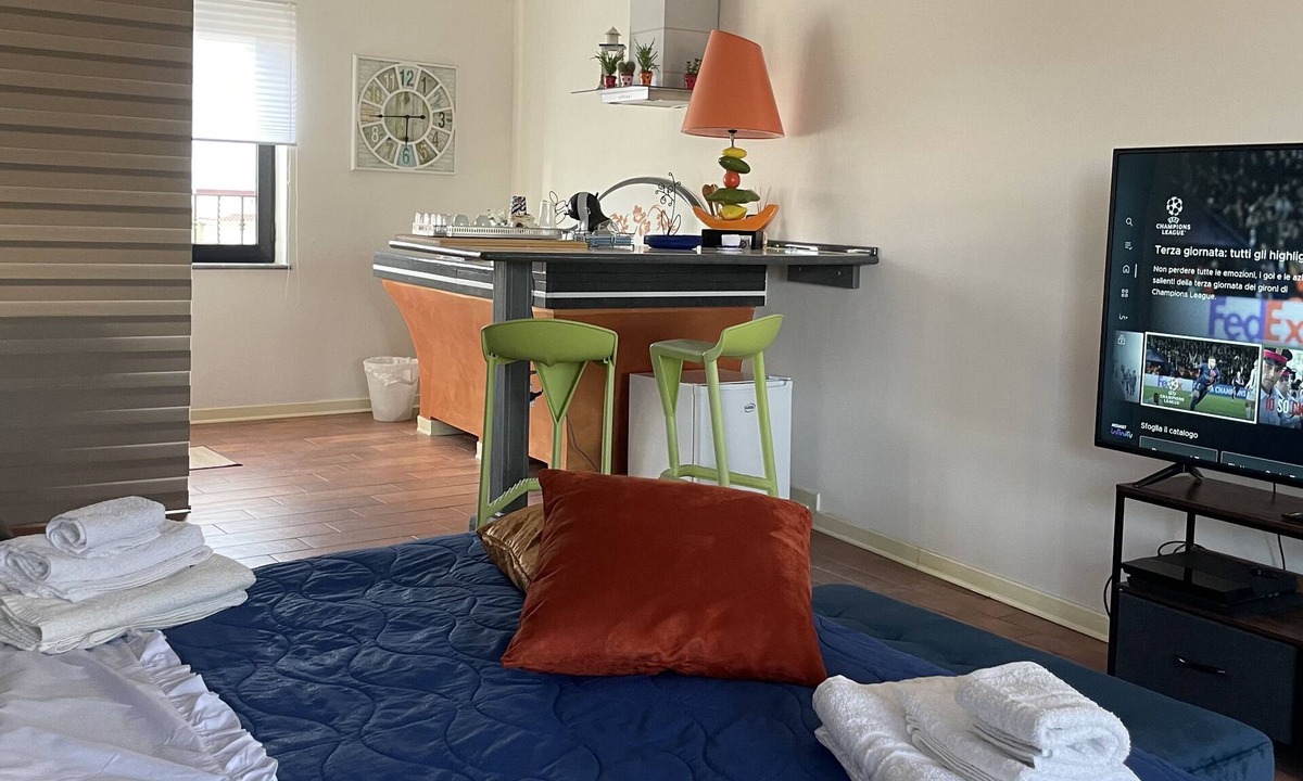 Boscoreale Cabin | Capri Sky loft is a fabulous panoramic open space overlooking Capri and Vesuvius