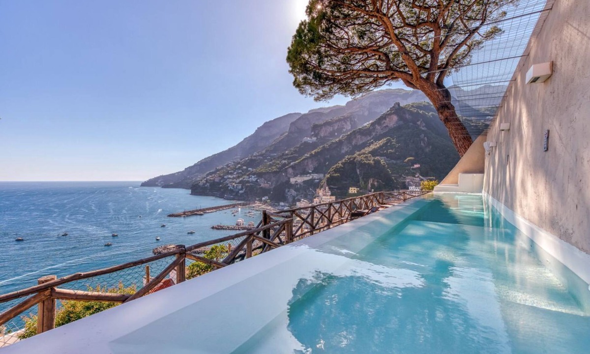 Amalfi Villa | Casa Massa Amalfi center amazing view and pool, no car needed, 4 BR