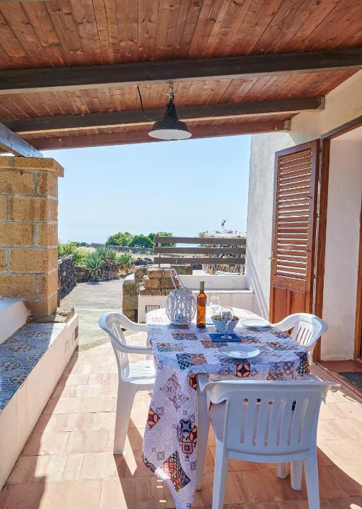 Pantelleria House | Dammuso Girasole Blu VISTA MARE
