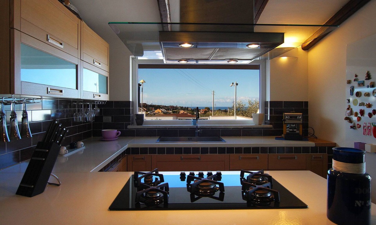 San Nicola l'Arena Villa | Large Luxury Villa with PRIVATE POOL, 4 bedrooms, 4 baths WiFi BBQ, near the SEA