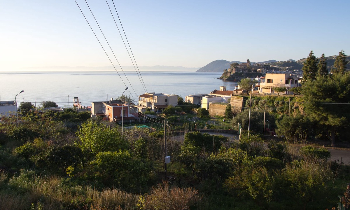 Lipari Historic Centre Villa | Large villa with panoramic sea view
