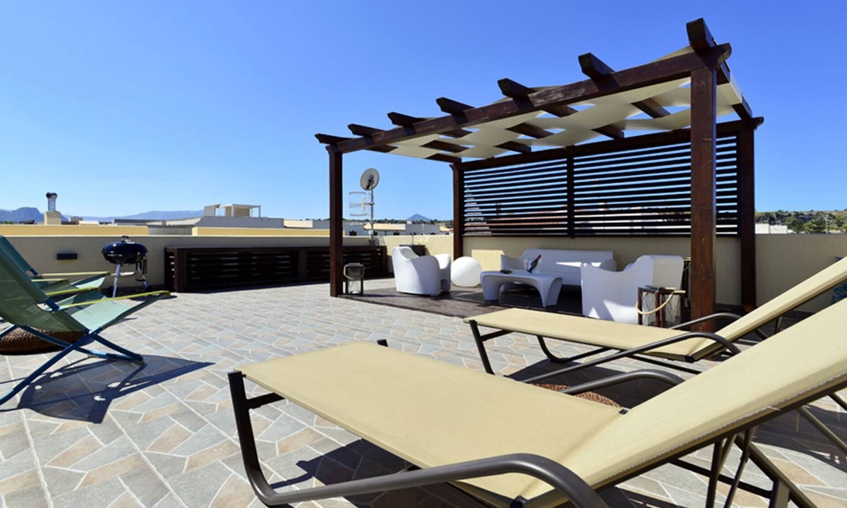 San Vito Lo Capo Apartment | Mira6 - Terrace with solarium - San Vito Lo Capo, 550 meters from the beach -