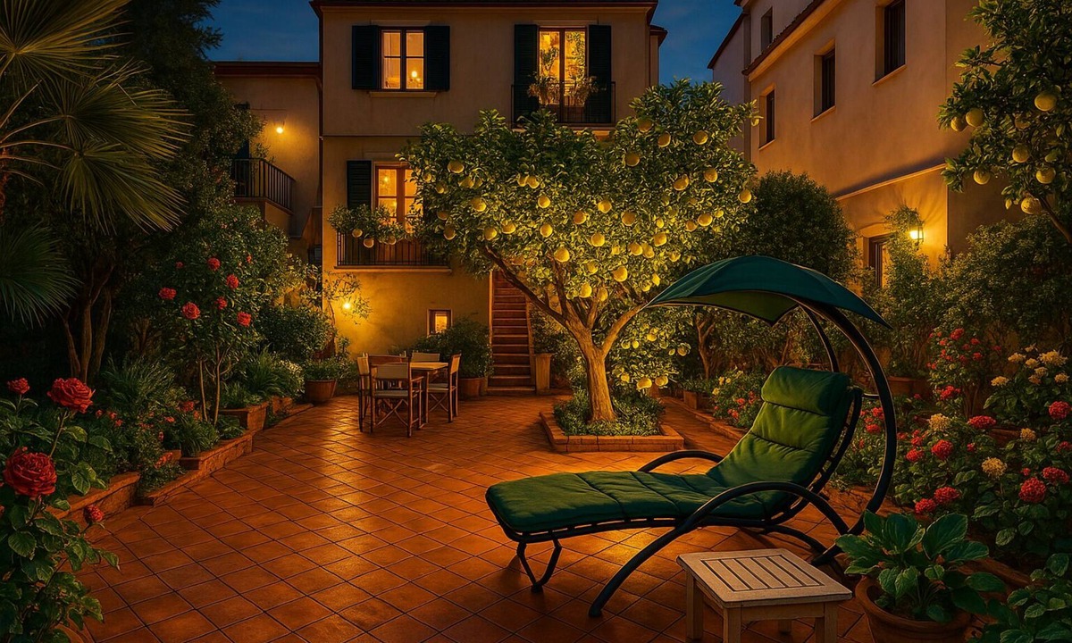 Mondello Villa | MONDELLO COTTAGE ULIVO 1 | Beach Apartment with Private Garden & Parking