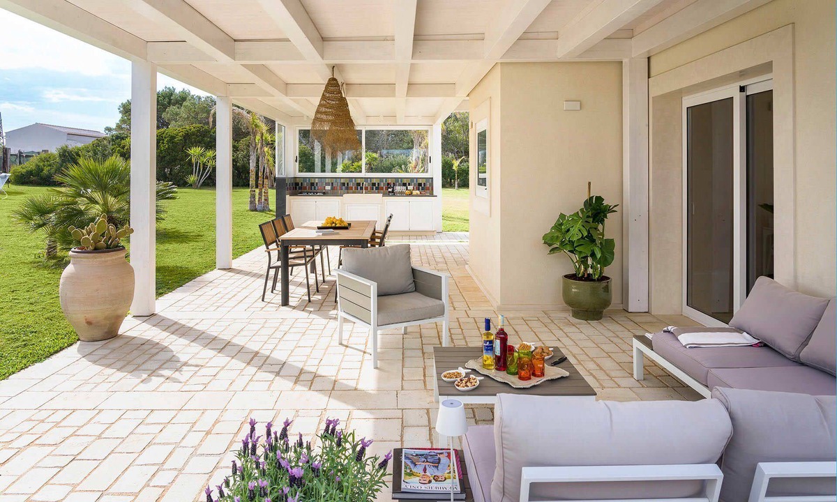 Santa Maria del Focallo Villa | My Rental Homes - Villa Doddi with swimming pool, terrace and sea view.