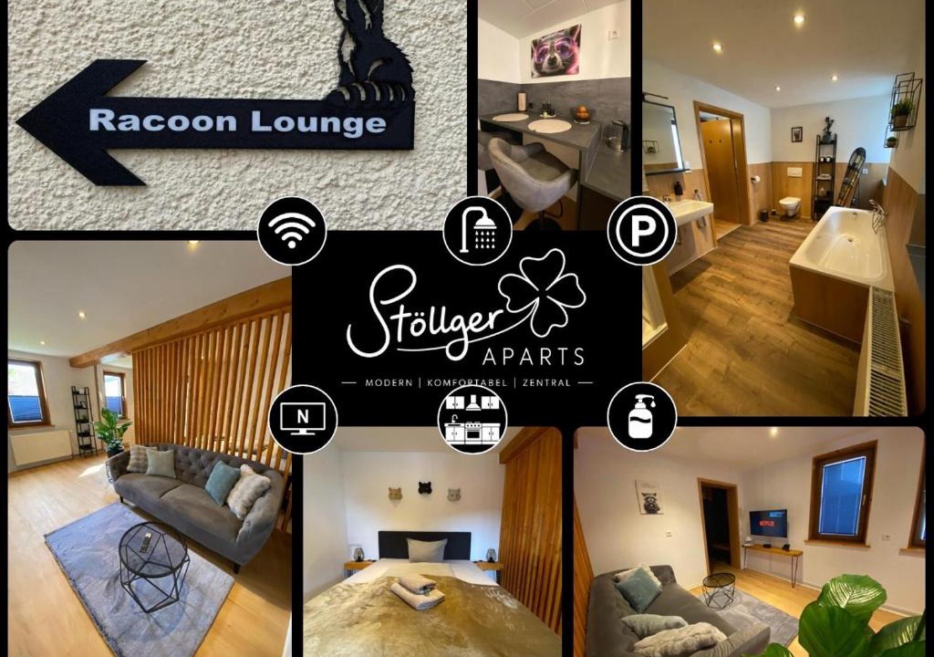 Schweina Apartment | Racoon Lounge