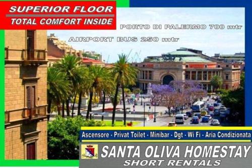 Ruggero Settimo House | Santa Oliva Homestay