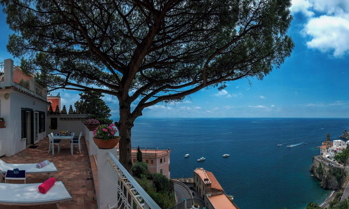 Castiglione Apartment | Sea view house with lemon grove in Atrani