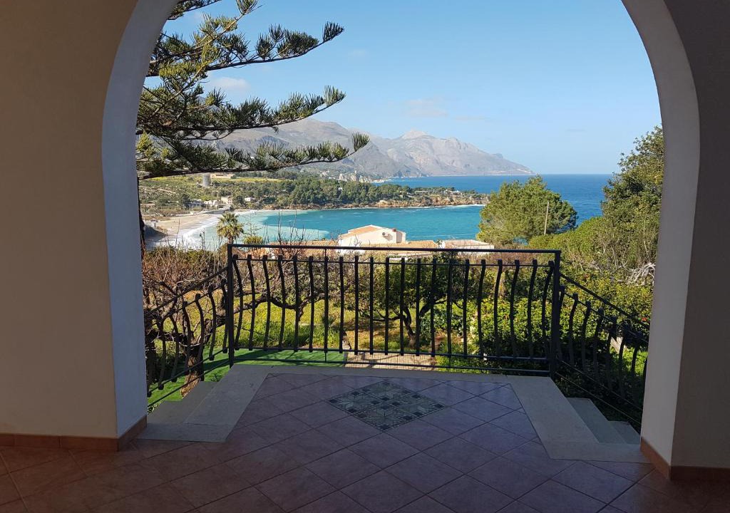 Scopello Apartment | Villa chiara molto panoramica a scopello