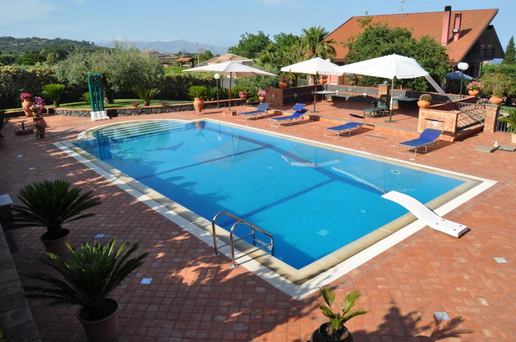 Santa Venerina Villa | Villa esclusiva con piscina privata e vista Etna