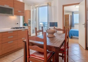 Apartment Blu Sky Attico in Trappeto - 3 persons, 2 bedrooms