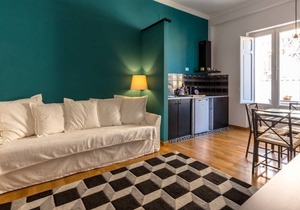 Blue Suite, penthouse at the Cathedral