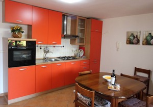 Holiday apartment with terrace and sea view