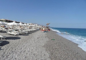 SANT ANNA DI MASCALI BIVANO ARREDATO FRONTE MARE CON TERRAZZA
