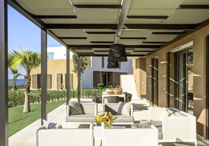 Solange Villa, a beautiful and charming tree-bedroom villa with sea view set in a sumptuous Sici...