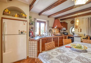 Sophisticated holiday home in classic Italian style.
