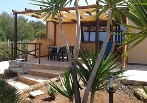 SPRING LOW-COST, near San Vito, villa with Sea View ........