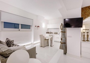 White stylish apartments in Vico Equense