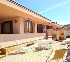 Mediterranean Villa Veranda Garden Meters The Sea 
