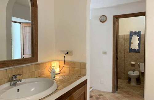 Santa Marina Salina House | House La Pineta, surrounded by a well-kept garden