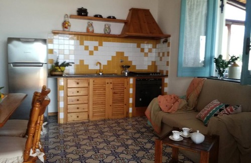Lipari Historic Centre House | La Greca panoramic house in villa with swimming pool in Lipari