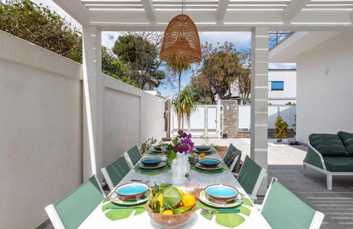 Mondello Villa | Mondello, Villa Blu con piscina
