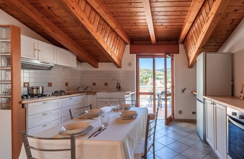 Capo d'Orlando Apartment | Ostrica - 2 bedrooms mansard with terracecentrally located