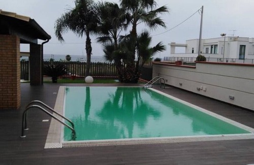 Isola delle Femmine Villa | Villa Maria 100 meters from the sea with infinity pool