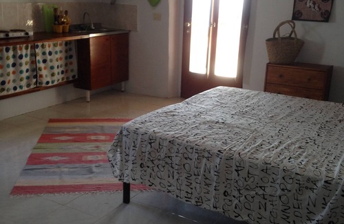 Alicudi Apartment | A terrace on the sea