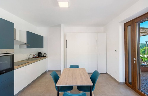 Casal Velino Apartment | Apartment 1 - Partenope with Sea View, Private Terrace, and Air Conditioning