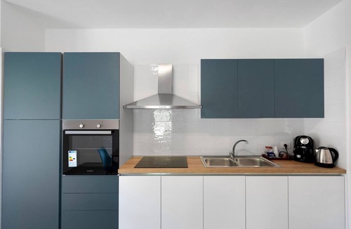Casal Velino Apartment | Apartment 1 - Partenope with Sea View, Private Terrace, and Air Conditioning