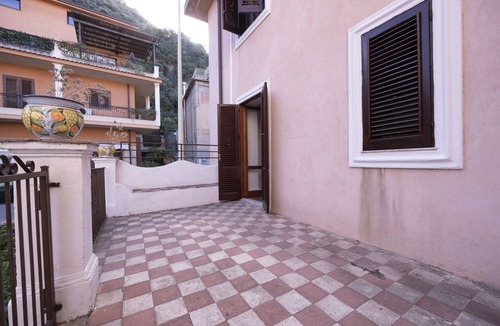 Piraino Apartment | Apartment 'In Villa Domenica 1' with Mountain View, Private Terrace and Wi-Fi