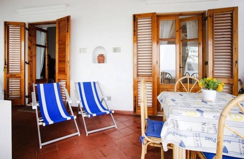 Lipari Apartment | Apartment in Lipari with Stunning Sea View