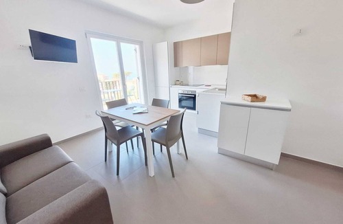 Santa Maria di Castellabate Apartment | Apartment with sea view terrace and elevator - Centro Castellabate