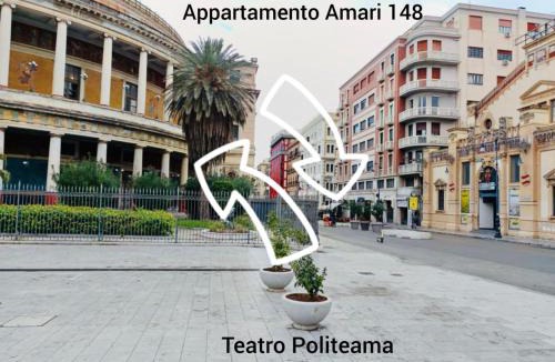 Ruggero Settimo Apartment | Appartamento Amari 148
