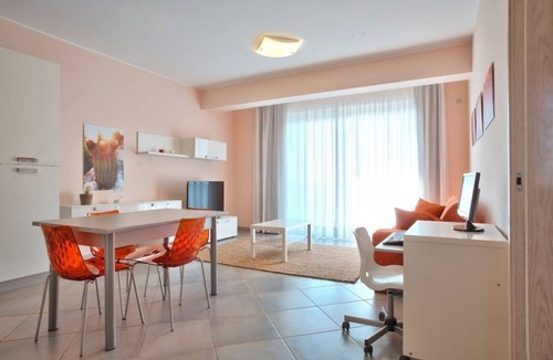 Capo d'Orlando Apartment | Arancio - 2-bedroom apartment with large panoramic sea view terrace and pool in the garden
