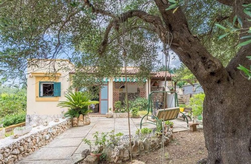 Castelluzzo Villa | Authentic South House - Vaulted Roofs - 8 'SEA - Dishwasher - FENCED - CLIMATE