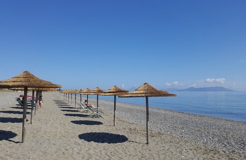 San Giorgio House | Beautiful three-room villa, right on the sea, swimming in the pool, culture and relaxation