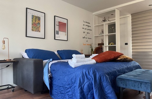 Boscoreale Cabin | Capri Sky loft is a fabulous panoramic open space overlooking Capri and Vesuvius