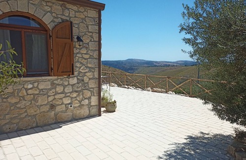 Buscemi House | Casa Rustico Relax completely private with pool in the olive grove with a fantastic panorama
