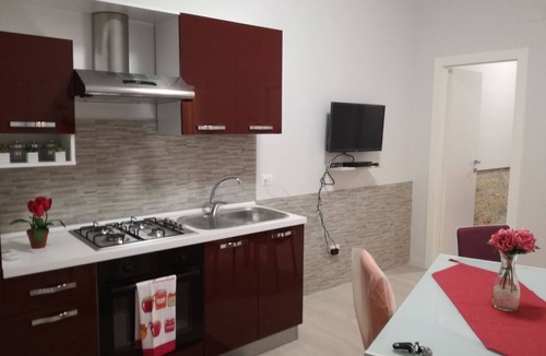 Capaci House | Casa vazanze Margherita, apartment, 4 beds, 2 bedrooms, bathroom, kitchen.