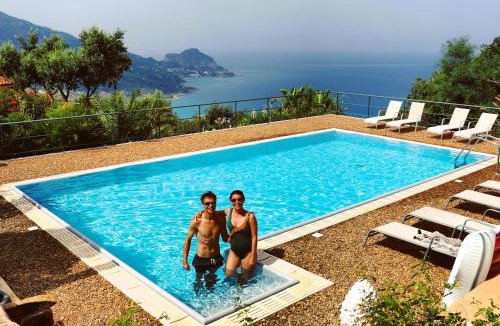Sant'Ambrogio House | cefalù nest pool house terrace sea view