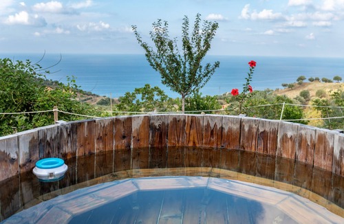 Tusa RV Rental | Chalet "Limone" with Private Pool, Private Terrace & Wi-Fi