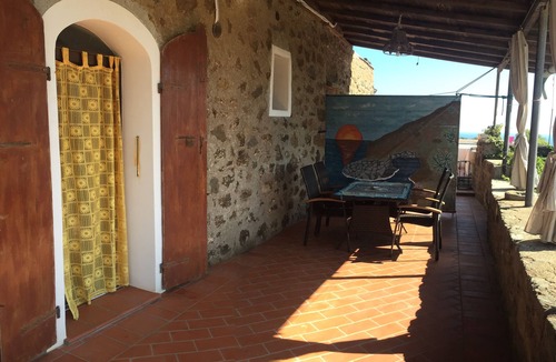 Pantelleria House | Dammuso Elisa sea view with swimming pool - Tramonti on Tunisia