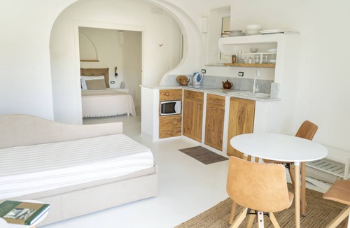 Forio Resort | Deluxe Two-Room Apartment with a wide balcony and sea view