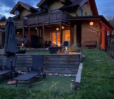 Arnoldstein House | Dreiländerblick, Sauna en tafeltennis en 150 meter van piste