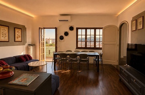 Santa Maria Novella Apartment | Elegant 4-Bedroom Penthouse with an Elevator and 2 Parking Spaces in Florence